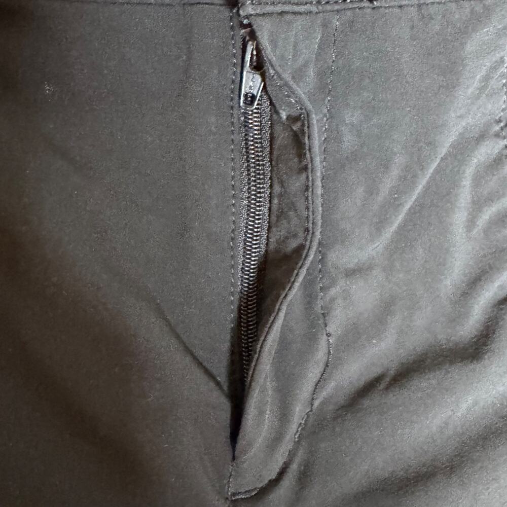 Eddie Bauer Cargo Fleece Lined Pants Hiking Outdoor Utility Zip Pocket P16 - Picture 6 of 11